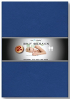 Luna Casa Collection - 2 stuks - Jersey Hoeslaken - Blauw - thumbnail