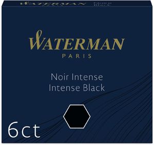 Waterman S0110940 penvulling Zwart 6 stuk(s)