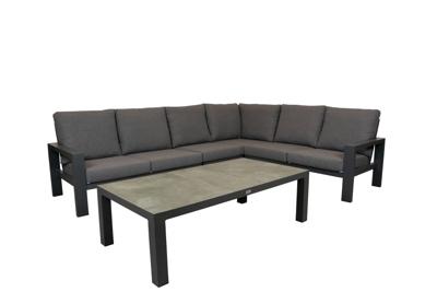 Qopps Montana loungehoek met Cleveland koffietafel