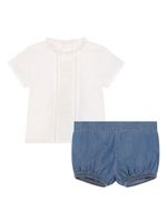 Chloé Kids short à volants - Blanc - thumbnail