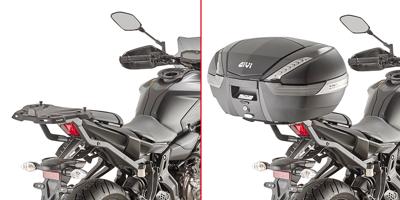 GIVI FZ Topkofferhouder Monolock of Monokey, Motorspecifieke bagage, 2140FZ