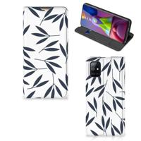 Samsung Galaxy M51 Smart Cover Leaves Blue