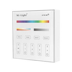 Milight Wandbediening RGB + CCT - 4 zones - B4 - 86 x 86 mm