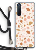 Terrazzo N°18: Sony Xperia 5 II Transparant Hoesje met koord