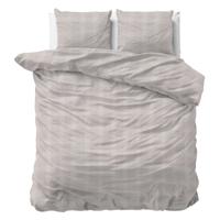 Dekbedovertrek Mirela - Tweepersoons (200x200 cm) - Wit Polyester-katoen - Dessin: Patroon - Sleeptime Elegance - Dekbed-Discounter.nl