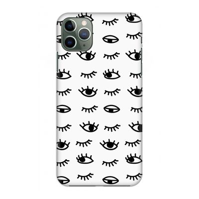 Eye pattern #2: Volledig geprint iPhone 11 Pro Max Hoesje