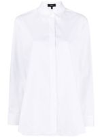 Theory chemise boutonnée à manches longues - Blanc