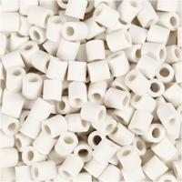 NABBI Biobeads van , afm 5x5 mm, gatgrootte 2.5 mm, medium, wit, 3000 stuk/ 1 doos