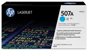 HP toner 507A, 6 000 pagina&apos;s, OEM CE401A, cyaan