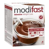 Modifast Intensive Choco Flavoured Pudding 8x55g - thumbnail