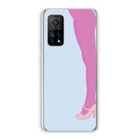Pink panty: Xiaomi Mi 10T 5G Transparant Hoesje Pink panty: Xiaomi Mi 10T 5G Transparant Hoesje