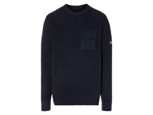 Heren pullover (M (48/50), Marineblauw)
