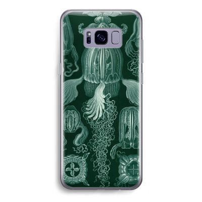 Haeckel Cubomedusae: Samsung Galaxy S8 Transparant Hoesje