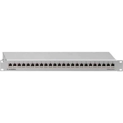 Rutenbeck PP-Cat.6A iso-24/1 24 poorten Netwerkpatchpaneel 483 mm (19) CAT 6A 1 HE Grijs