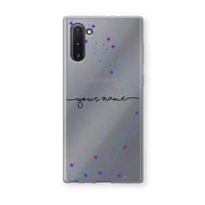 Sterren: Samsung Galaxy Note 10 Transparant Hoesje