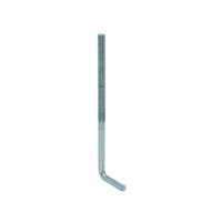 Gebr. Bodegraven muurplaatbout - M16 - 300x55 mm - blank zonder moer
