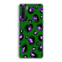 Green Cheetah: Oppo A91 Transparant Hoesje