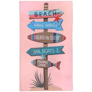 Beach Club Strandlaken Sand & Surf 100x180 cm