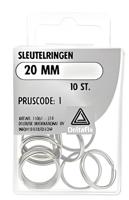 Sleutelringen 20mm 10st - Deltafix Sleutelringen 20mm 10st - Deltafix