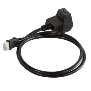 LogiLink CH0041 HDMI-kabel HDMI Verlengkabel HDMI-A-stekker, HDMI-A-bus 1.50 m Zwart