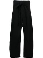Matteau pantalon ample à taille-haute - Noir