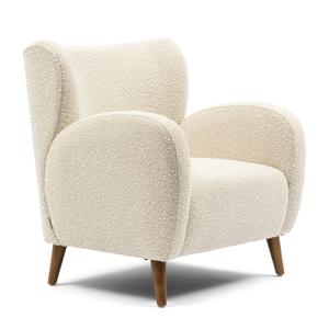 Rivièra Maison Fauteuil La Contessina Bouclé - Wit Zand