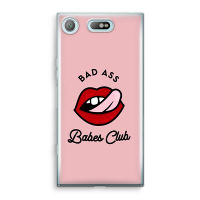Badass Babes Club: Sony Xperia XZ1 Compact Transparant Hoesje