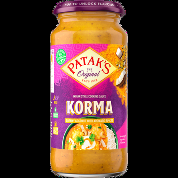 Patak&apos;s Original Korma 450g bij Jumbo