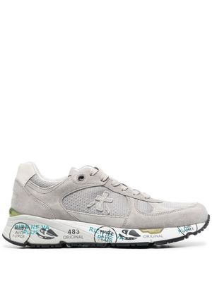 Premiata baskets Mase à empiècements - Gris
