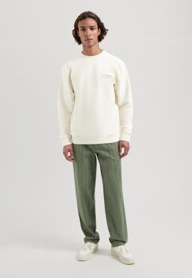 Dstrezzed Karas Artwork Crew Sweater 102 Offwhite