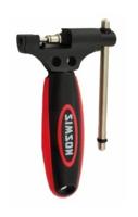 Simson kettingpons De Luxe universeel zwart/rood