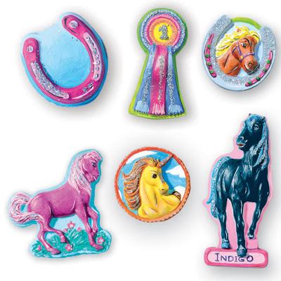SES gips gieten en schilderen - paarden