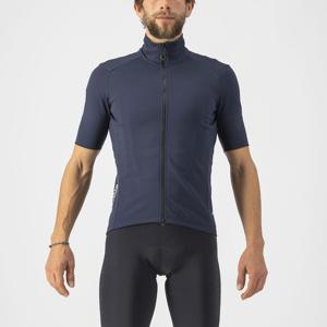 Castelli Perfetto RoS 2 Wind korte mouw fietsshirt donkerblauw heren M