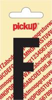 Plakletter Nobel Sticker zwarte letter f utrecht Pickup - Pickup
