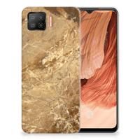 OPPO A73 4G | TPU | Siliconen hoesje | Marmer Creme