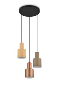 Trio Design hanglamp Agudo 3-lichts 319430317