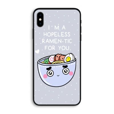 I'm A Hopeless Ramen-Tic For You: iPhone XS Max Biologisch afbreekbaar hoesje