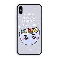 I'm A Hopeless Ramen-Tic For You: iPhone XS Max Biologisch afbreekbaar hoesje