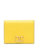 Valentino Garavani portefeuille Compact VLogo - Jaune