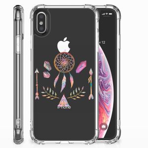 Apple iPhone X | Xs Stevig Bumper Hoesje Boho Dreamcatcher