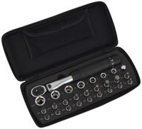 Radon Comp Torque Wrench 1/4" 2-24 Nm + 25-Piece Bit Selection