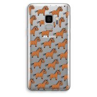 Pony: Samsung Galaxy S9 Transparant Hoesje