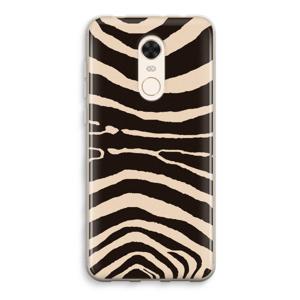 Arizona Zebra: Xiaomi Redmi 5 Transparant Hoesje