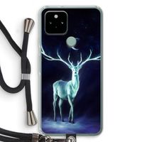 Nightbringer: Pixel 5 Transparant Hoesje met koord