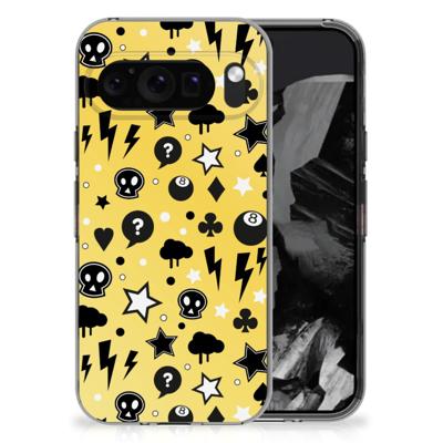 Silicone Back Case Google Pixel 9 Pro XL Punk Geel Silicone Back Case Google Pixel 9 Pro XL Punk Geel