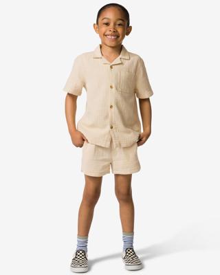 HEMA Kindershort regular fit cargo bruin (bruin)