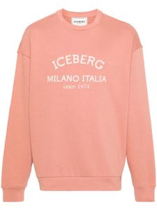 Iceberg sweat à logo imprimé - Orange