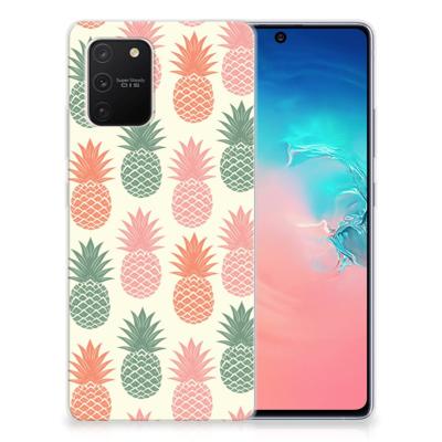 Samsung Galaxy S10 Lite | Siliconen Case | Ananas