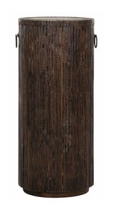 MUST Living Zuil 'Stripe' Teakhout, 80cm hoog