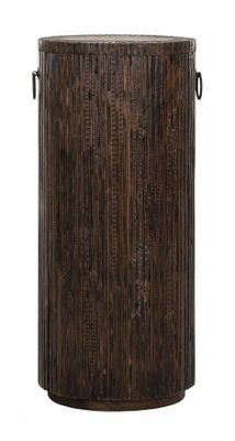 MUST Living Zuil 'Stripe' Teakhout, 80cm hoog